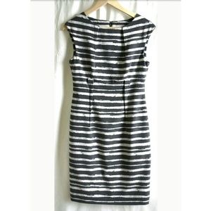 Calvin Klein Women's Striped Sheath Dress Size 6